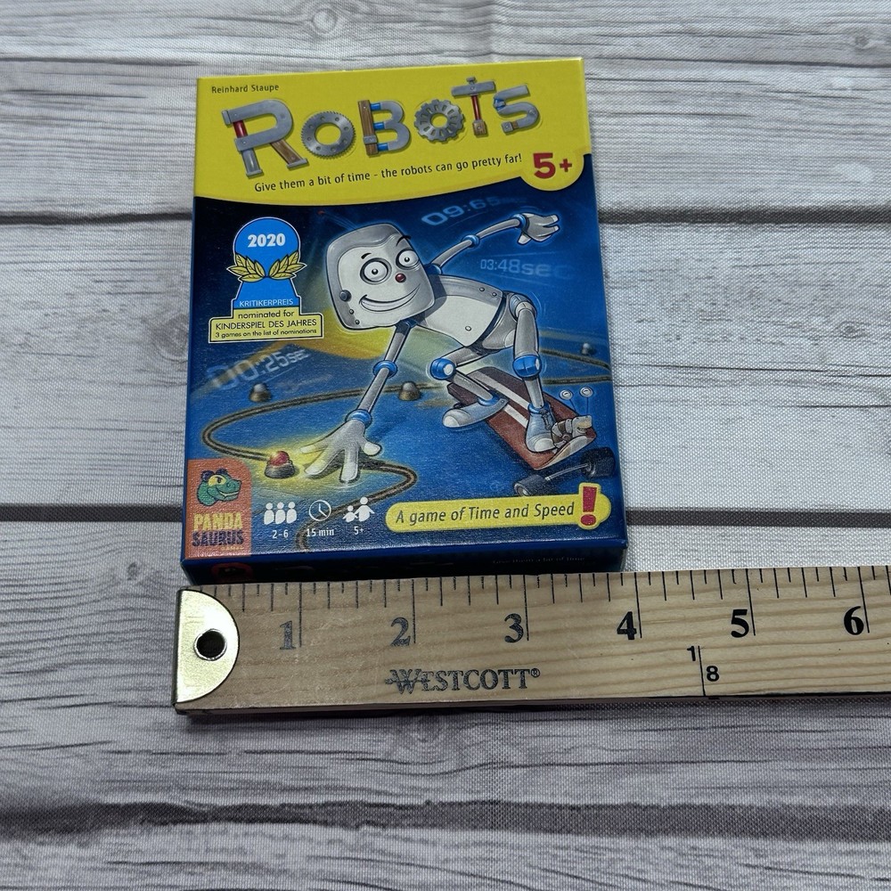 Robots Mini board Game. 2020 Kinderspiel Des Jahres Nominee 15 Minutes To Play