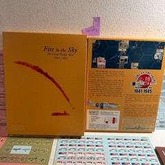 Fire in the Sky: The Great Pacific War 1941-1945 Multi-Man Publishing Board Game