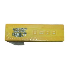 Engaging Family Game with Fun Challenges & Conversation Starters for All Ages
