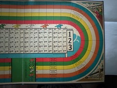 Suffolk Downs Vintage Horse Racing Board Game 1944