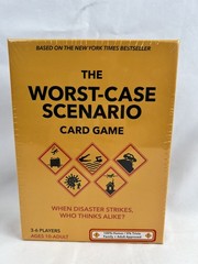 The Worst-Case Scenario Card Game: Humor 3-6 Players Age 10 and Up NEW Sealed