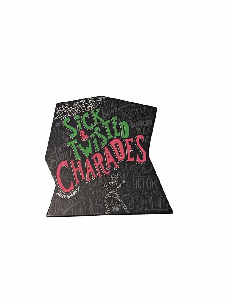 Wonder Forge Sick & Twisted Charades Adult Party Game – 18 Years And Older