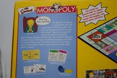 The Simpsons Monopoly Board Game Welcome to Springfield Parker Brothers Homer
