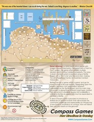 Compass Games – Desert Blitzkrieg: Rommel’s North African Campaign – NEW
