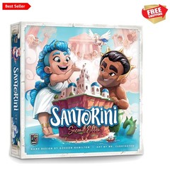 Santorini: Second Edition – 3D Strategy Game for Families, Ages 8+, 20 Minutes