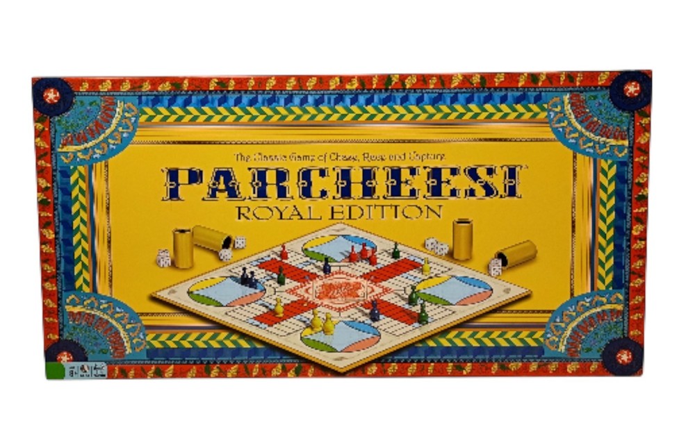 PARCHEESI Royal Edition Board Game Missing Instructions, Excellent Condition!