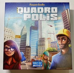 Days of Wonder Quadropolis by Frangois Gandon City Building Fun Board Game