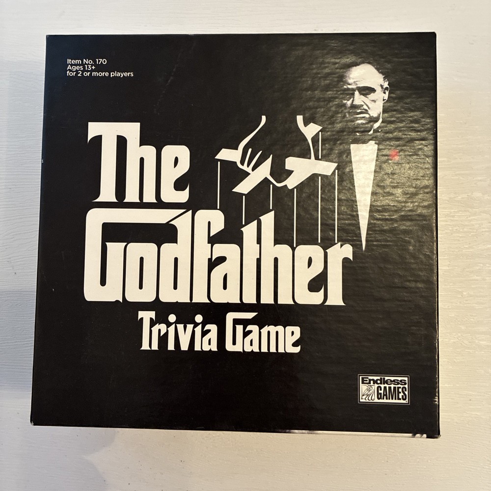 Godfather Trivia Game-Beautiful Used Condition. Please SEE DESCRIPTION