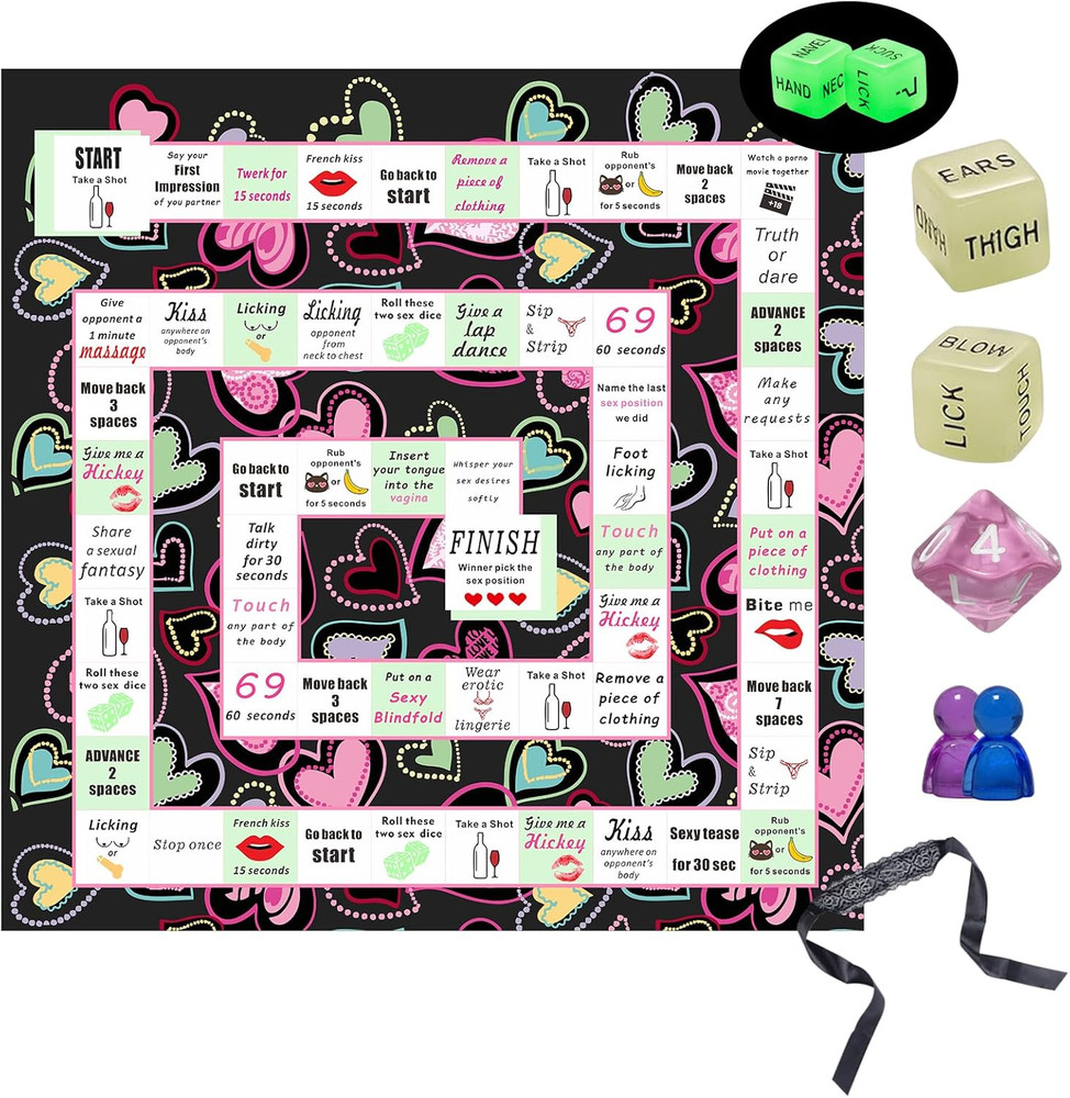 Couple Board Game for Date Night – Romantic Games Sex…