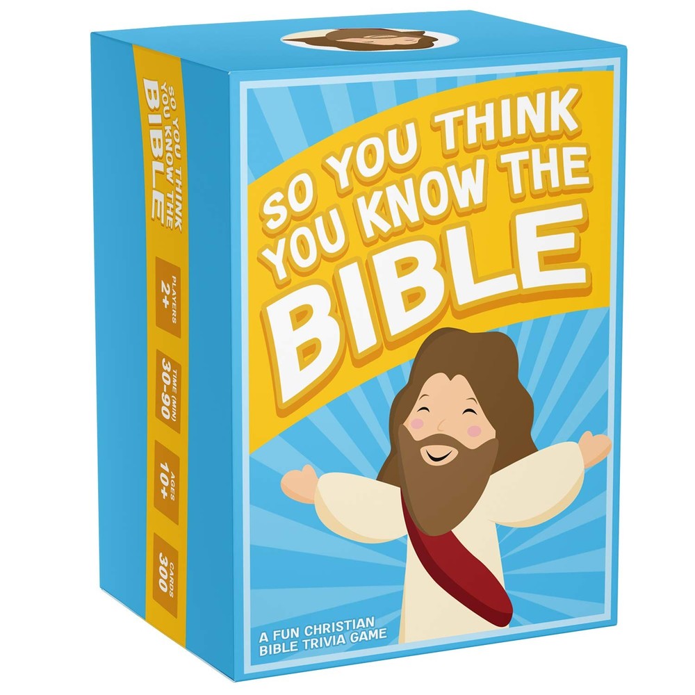 So You Think You Know The Bible, A Fun Bible Trivia Game for Families,