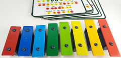 Stay Tuned Fast Paced Tune Playing Game Xylophone Musical Game, 2-8 players, 6+