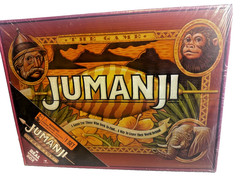 Jumanji the Game Real Wooden Box Edition of the Classic Adventure Board – SEALED