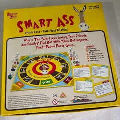 University Games Smart A** Trivia Board Game Complete Ages 12 and Up