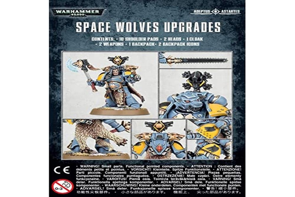 Games Workshop Warhammer 40k – Space Wolves Primaris Upgrades