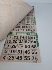 Vintage Lot Bingo Cards Arrow International 1994 90s Color 30 Paper Card Lot