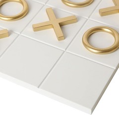 12×12 Tic Tac Toe Wood Game Board Coffee Table Decor