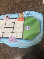 POKÉMON S.S. Anne Expanding 3D Board Game 100% Complete Milton Bradley RARE