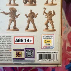 New Sealed CMON Steampunk Extras KS Exclusive Zombicide Undead or Alive