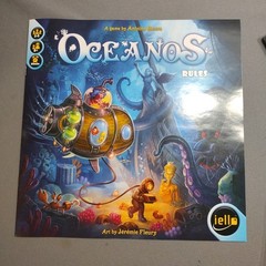 Oceanos Game Board Game complete unplayed pre-owned Iello games 2-5 ages 8+