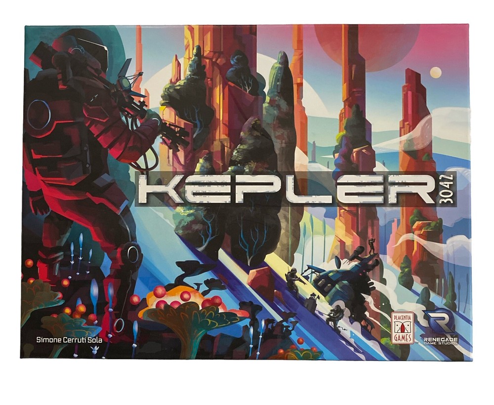 Kepler – 3042 • 2017 Renegade Game Studios • Complete • Excellent Condition