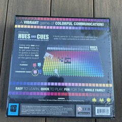 NIB-Sealed! Hues And Cues Viral Board Game A Guessing Game Of Colors & Clues