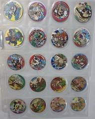 Vintage 1994 Looney Tunes Giratazos Tazos Lot 66 Pogs Sabritas Mexico Bugs Bunny