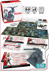 🔥 Metal Gear Solid: Integral Edition Board game: Kickstarter North American NEW