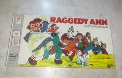 Raggedy Ann A Little Folks Board Game 1974 Milton Bradley – Complete