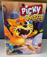 Picky Kitty Game by Goliath 2021 Hard to Find Kids & Family Game 100% COMPLETE!