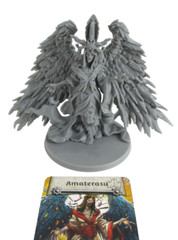 ZOMBICIDE: White Death Frozen Fortress AMATERASU Mini & Card NEW!!