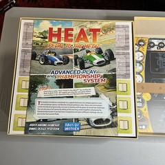 Heat: Pedal to the Metal Board Game by Days of Wonder – Unpunched, Out of Shrink