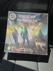(GOLDEN EGG GAMES) EDGE OF HUMANITY BOARDGAME 2017 NEW/SEALED!! 1 Torn Spot