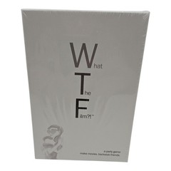 New What The Film Game, 3 to 8 Players, Ages 12 and Up 30 To 60 Minutes To Play
