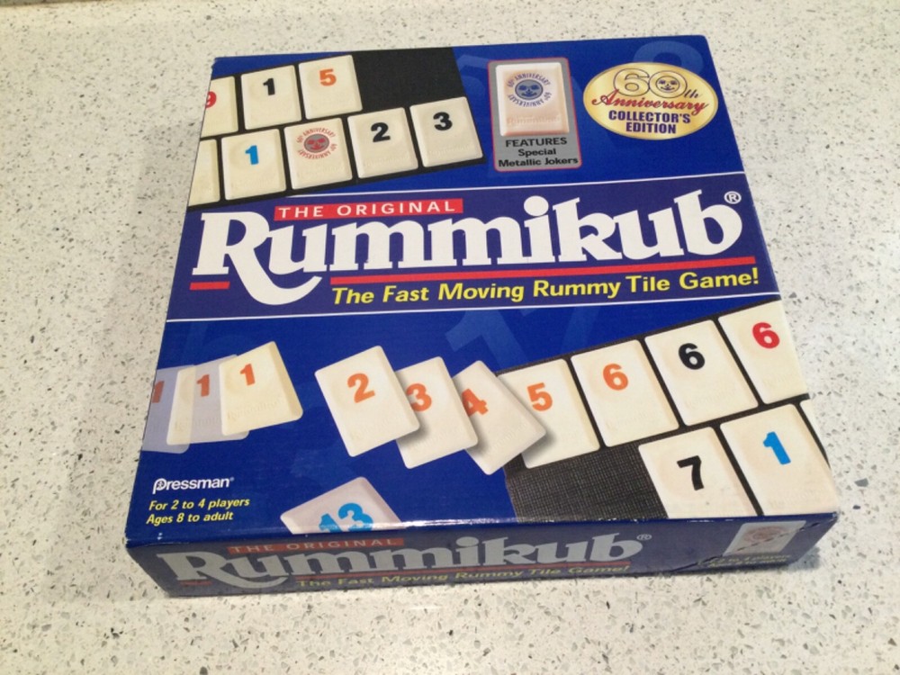 1997 The Original Rummikub 60th Anniversary Collector’s Edition Game by Pressman