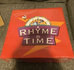 Vintage A Rhyme in Time Board Game 1993/1994 Brand New Free Shipping