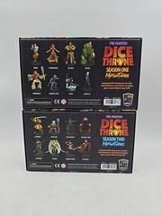 Lot of 2 Empty Boxes Roxley Board Game Dice Thrown Season One Two Miniatures