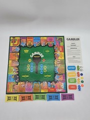 Vintage The Gambler Board Game Parker Brothers 1977 Complete ~ Excellent