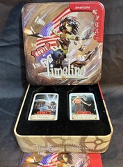 TIMELINE AMERICANA Historical Events Learning Card Game COMPLETE Excellent
