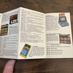 VINTAGE COLECO INDUSTRIES INC TOYS / GAMES CATALOG HANDHELD GAMES 1980
