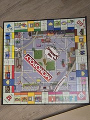 The SIMPSONS Monopoly “Welcome To Springfield” Board Game Nice Clean Complete