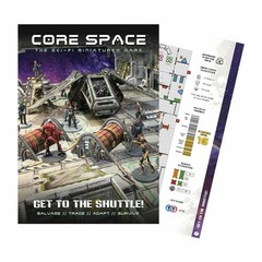 Core Space Get to the Shuttle Expansion Battle Systems Scifi Starship Mini YHP