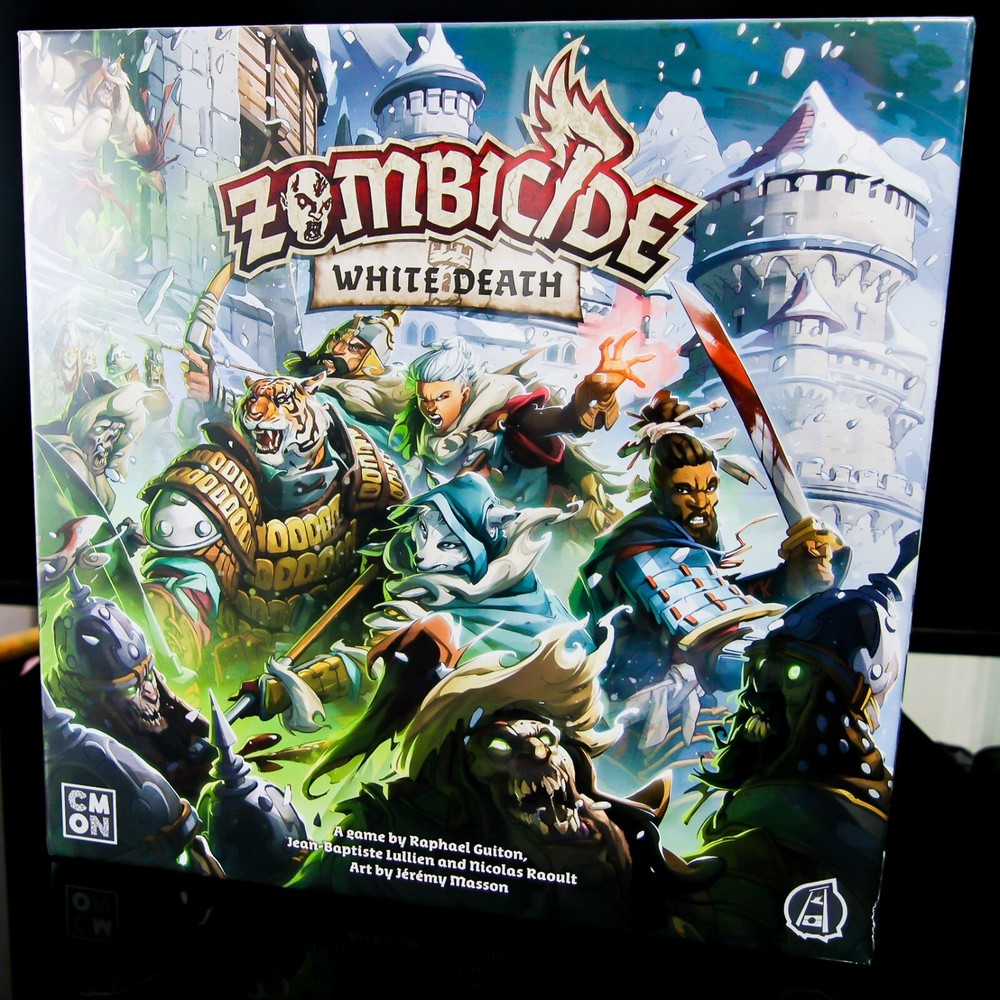 Zombicide White Death Core Game Zombie Samurai RPG Kickstarter