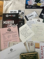 Complete Hunt A Killer Murder at The Motel Mystery Game Board Game