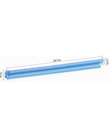 Modern Mahjong Racks with Built-in Pushers – Multicolor Acrylic – Set of 4