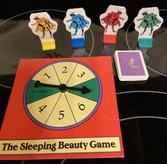 Vintage 1990 Rare Sleeping Beauty Two Part Board Game University Games COMPLETE