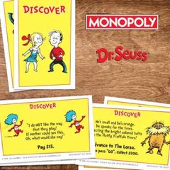 Dr. Seuss MONOPOLY® 8+ 2-6 PLAYERS 60+ MINUTES + FREE DVD