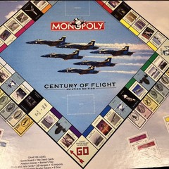 Monopoly Century of Flight Aviation Edition Parker Brothers Board Game Ages 8+