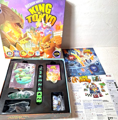 King of Tokyo Board Game By Richard Garfield 2014 Iello 2-6 Players Ages 8+ 2014