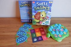 Shell Shapes Kids Learning Board Game Educational Family Game Ages 5+ Gift