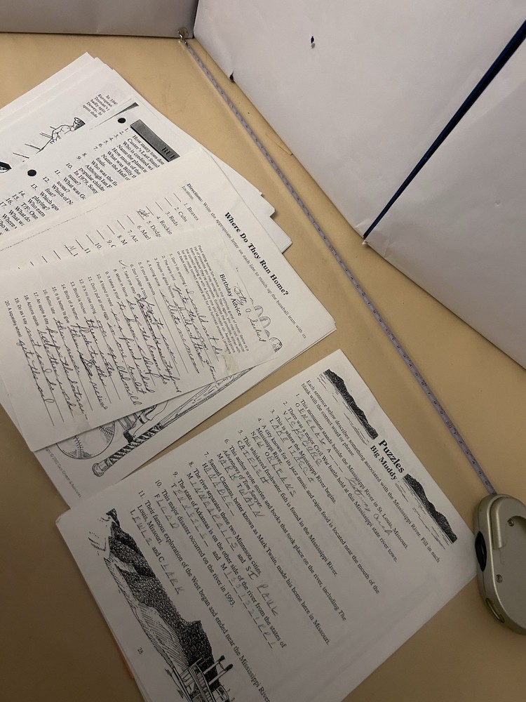 Over 50 copied pages of Game/Activities Various Games